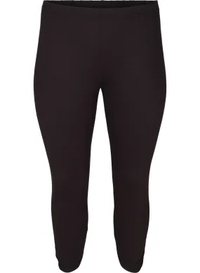 Kvartleggings með teygju