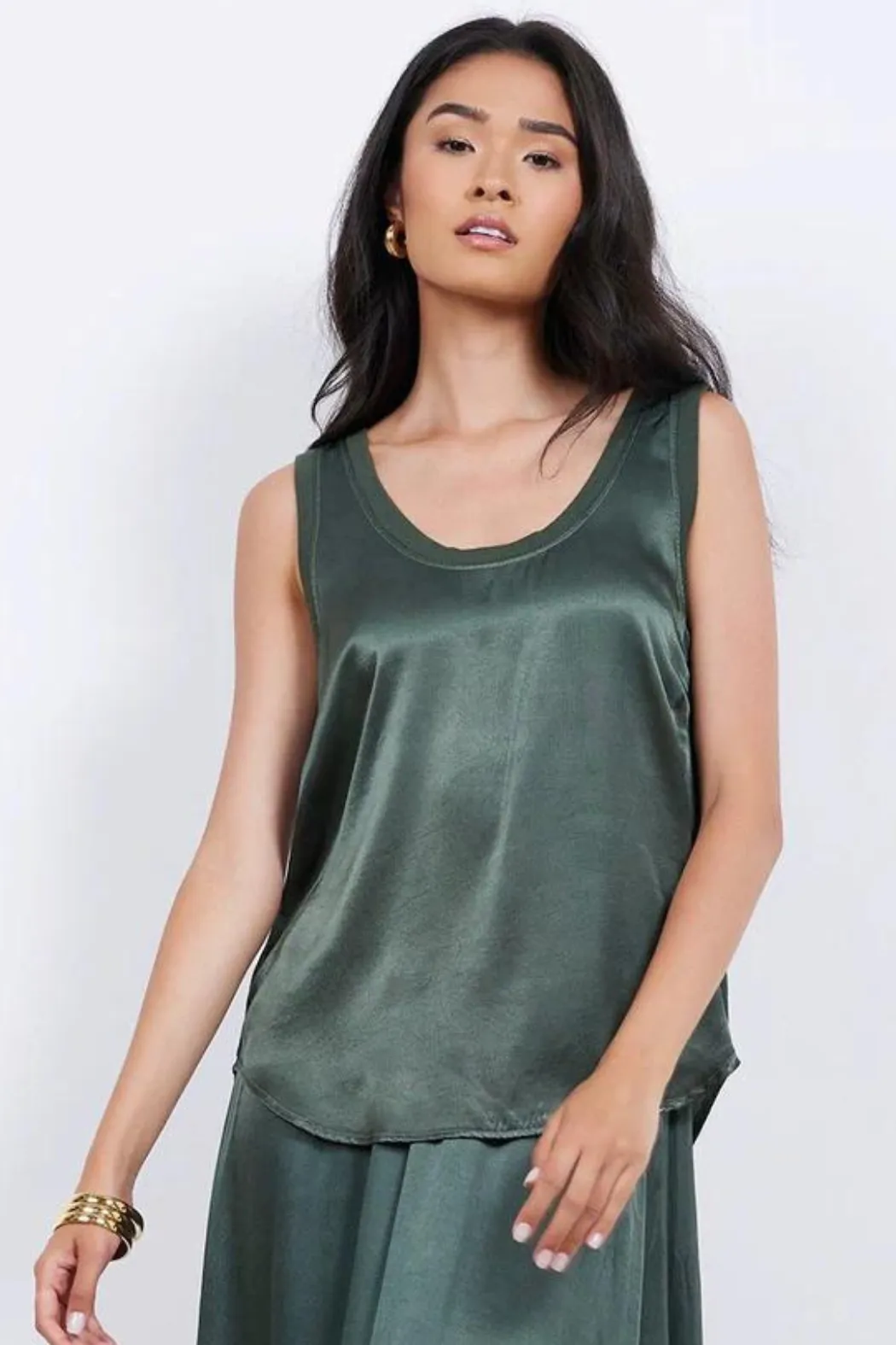 LA Made Silky You Rib Tank