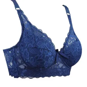 Lace Underwire Push Up Bra