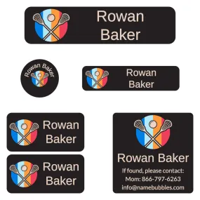 Lacrosse Camp Labels Pack