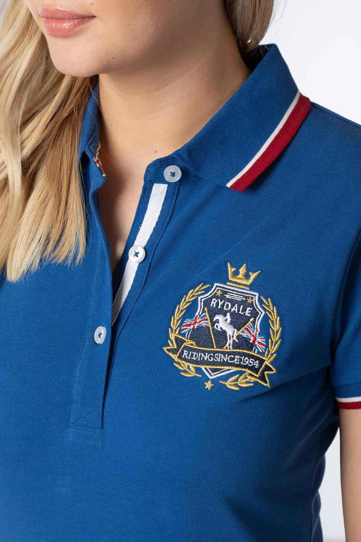 Ladies Diagonal Polo Shirt - Lily