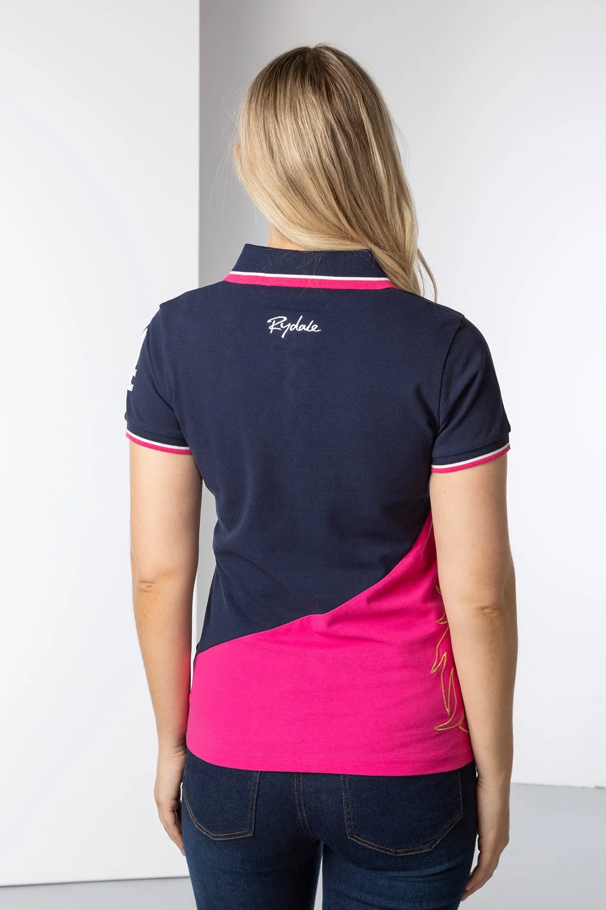 Ladies Diagonal Polo Shirt - Lily