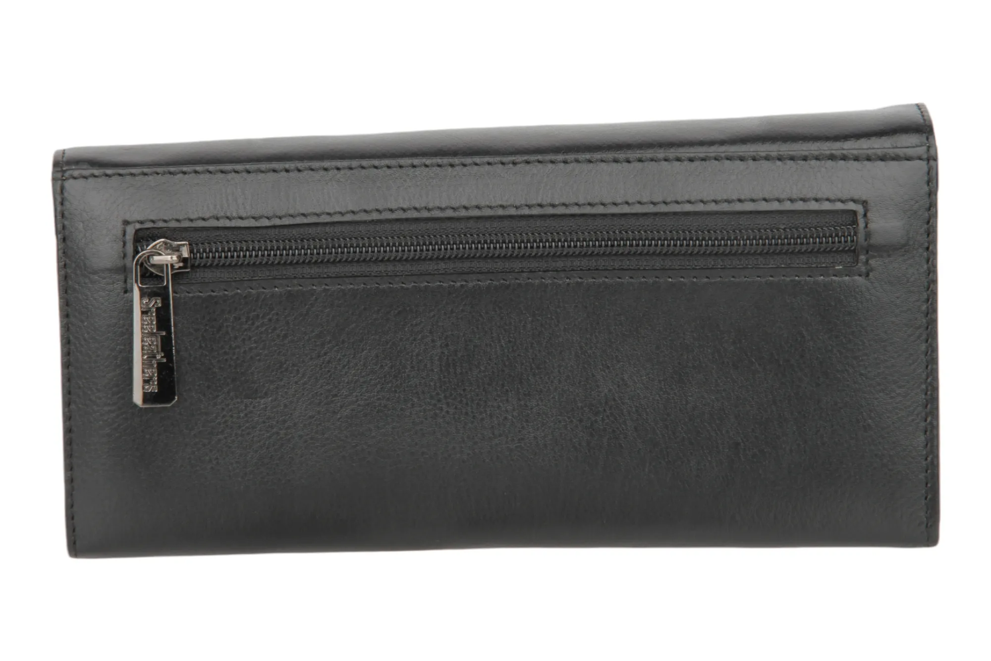 LADIES PREMIUM LEATHER CLUTCH 54506 (BLACK)