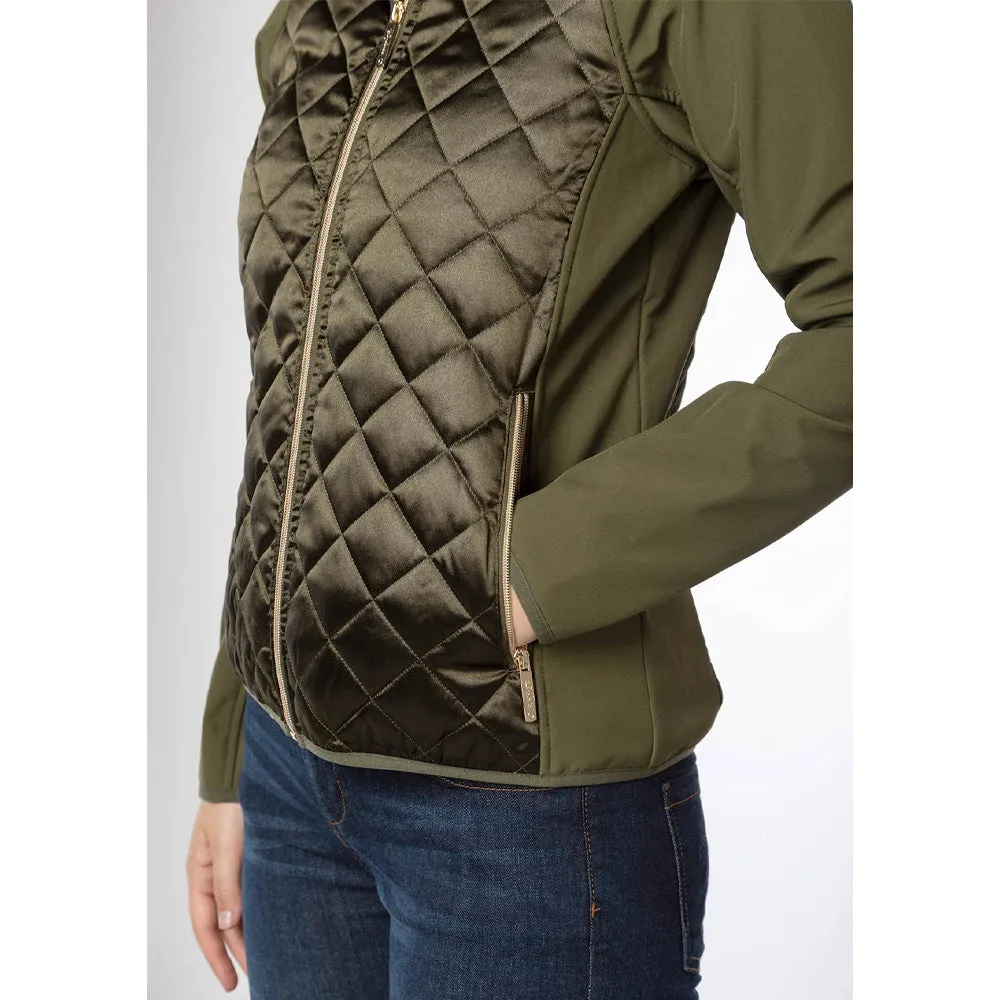 Ladies Quilted Hybrid Jackets
