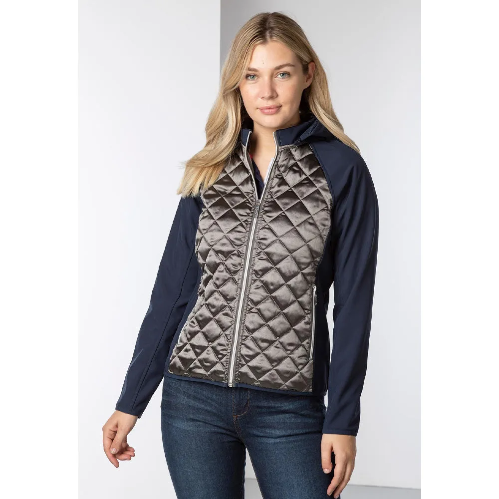 Ladies Quilted Hybrid Jackets