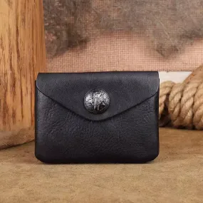 Ladies Small Card And Coin Purse Black Wallets For Women