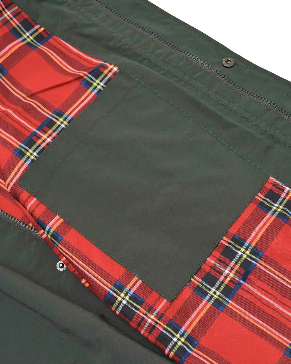 Lambretta Mens Mod Green Fishtail Parka