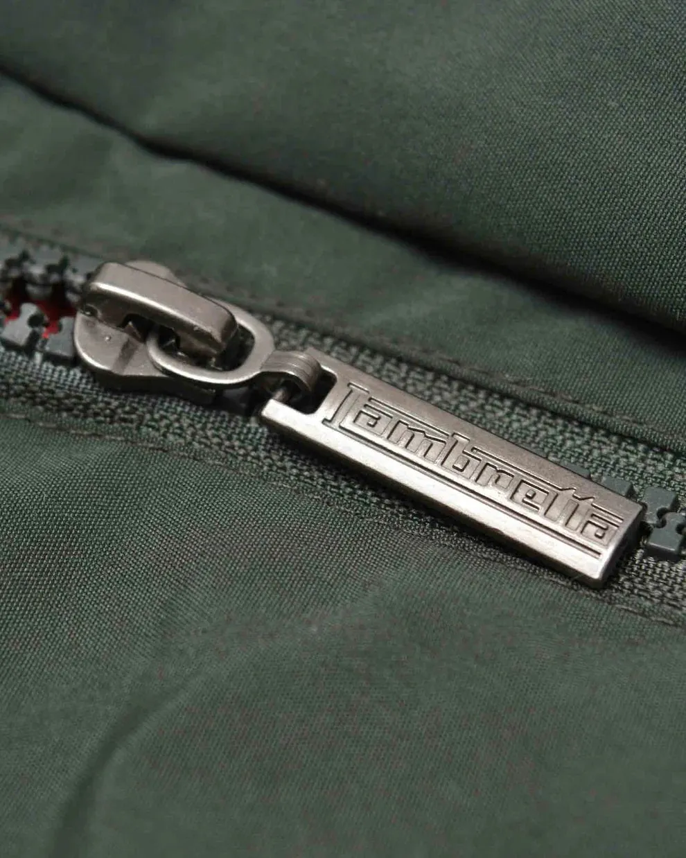 Lambretta Mens Mod Green Fishtail Parka