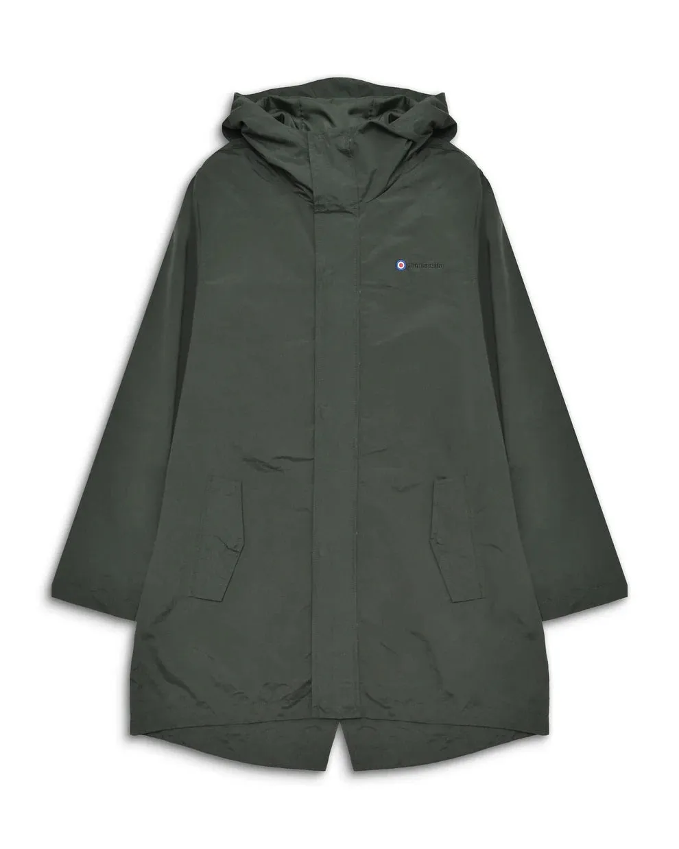Lambretta Mens Mod Green Fishtail Parka