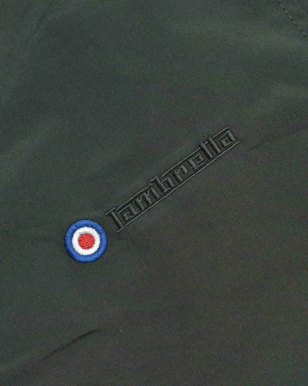 Lambretta Mens Mod Green Fishtail Parka