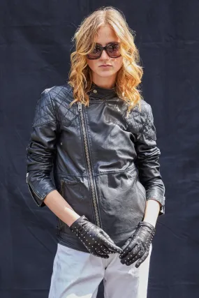 Lambs Leather Biker Jacket
