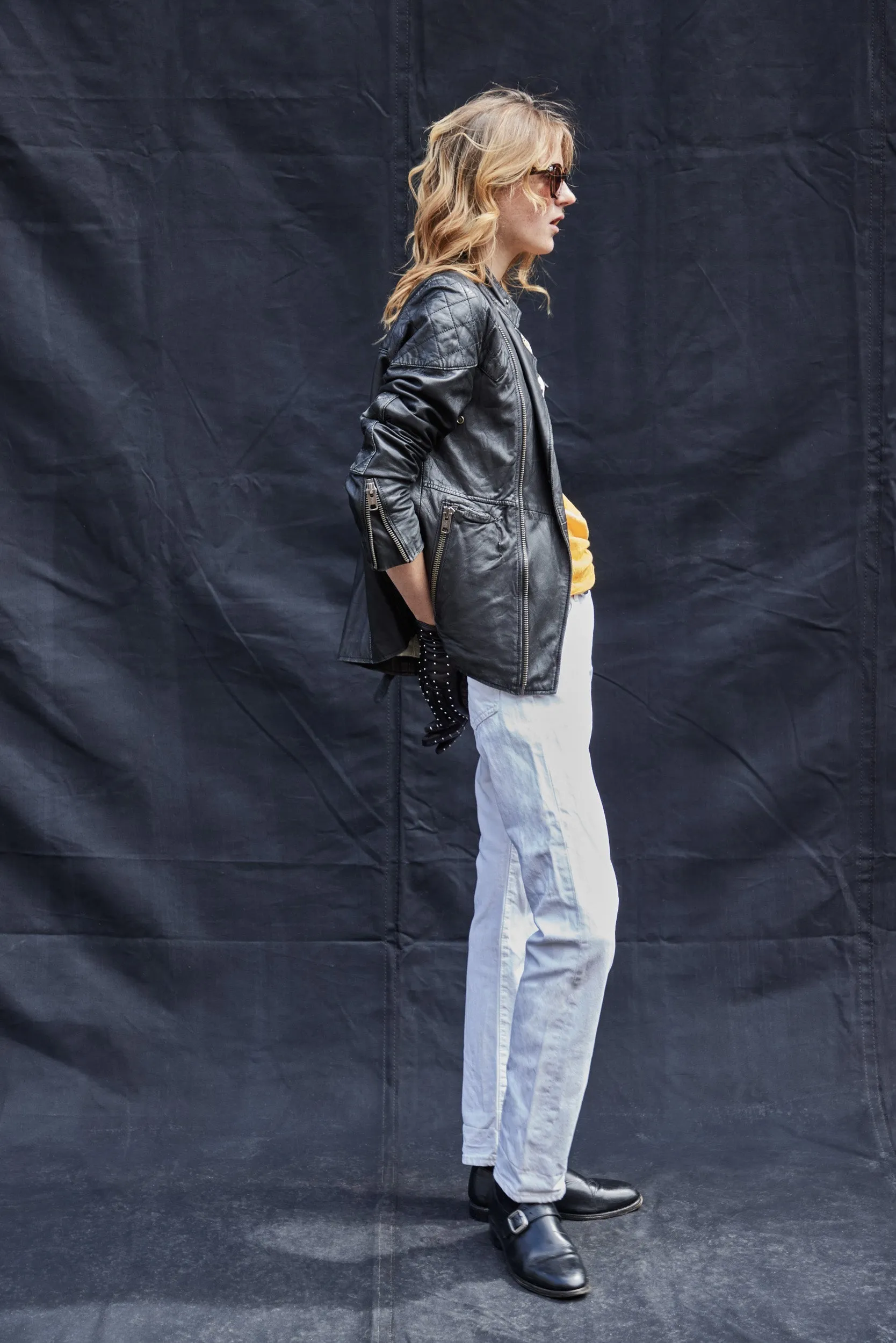 Lambs Leather Biker Jacket
