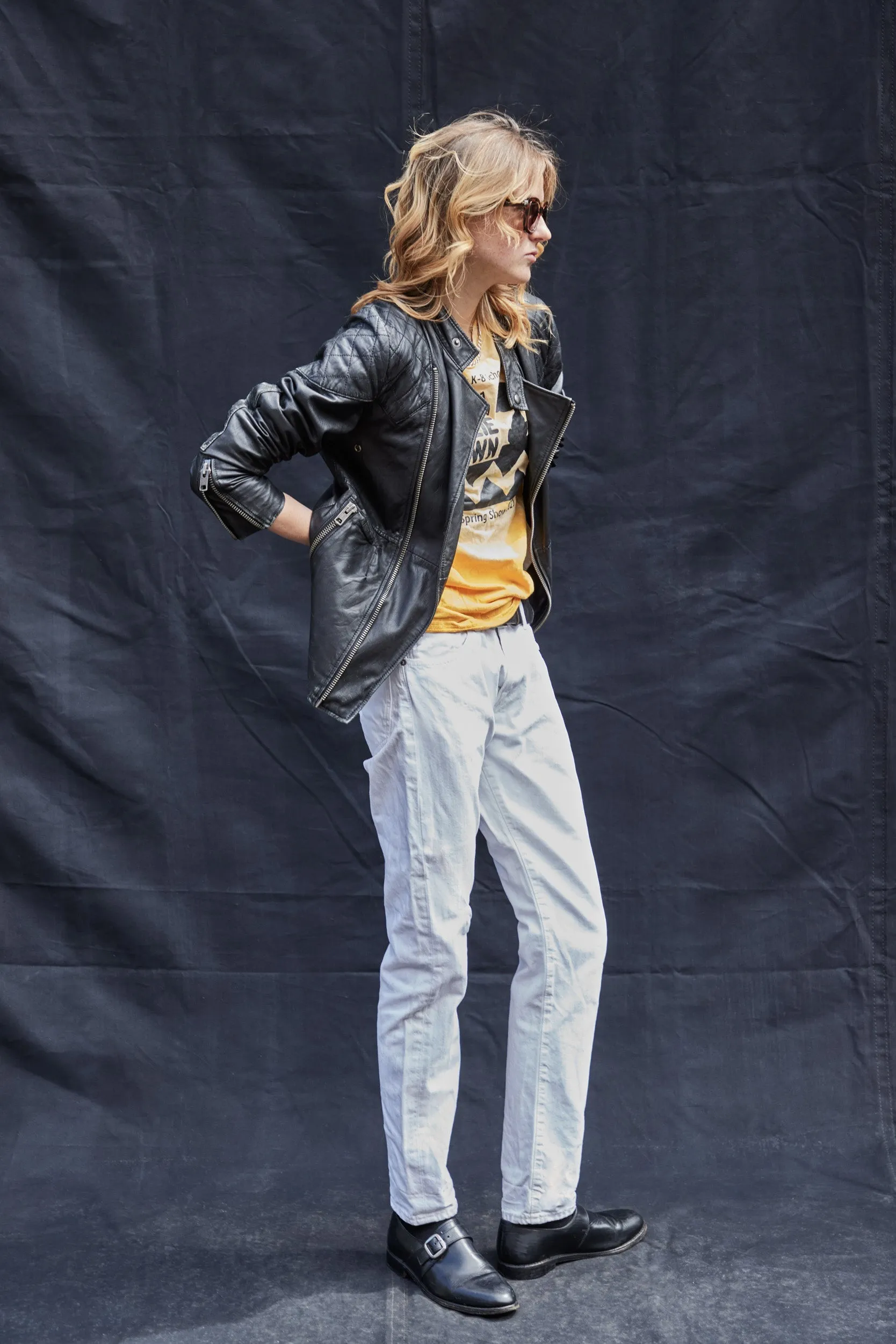 Lambs Leather Biker Jacket
