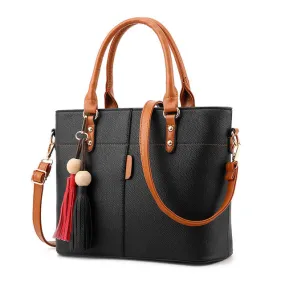 Large Capacity Stylish Leather Bag