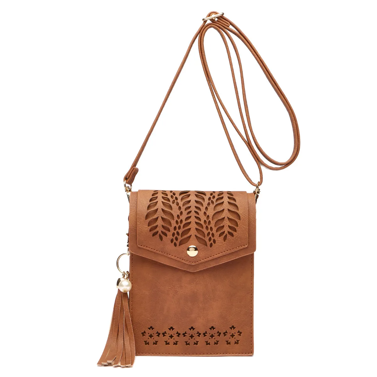 Laser Cut Printed Crossbody/Cell Phone Case