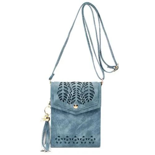Laser Cut Printed Crossbody/Cell Phone Case