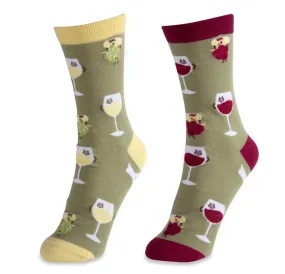 Late night/ Last Call Wine Socks