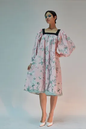 Laura Ashley x Batsheva Beaumaris Dress in La Englantine Mural