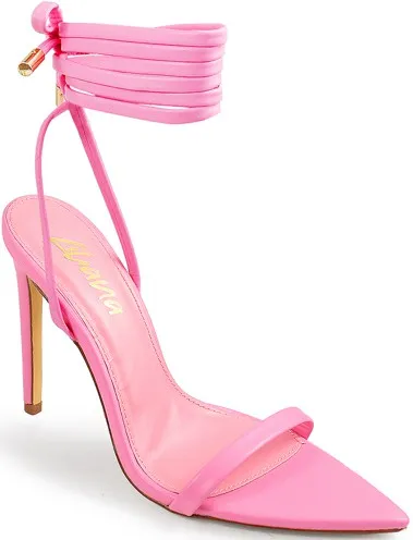 LAURENT-55A/2024 Pink Faux Leather