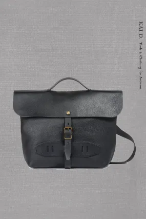 Lazard Satchel Bag - Black
