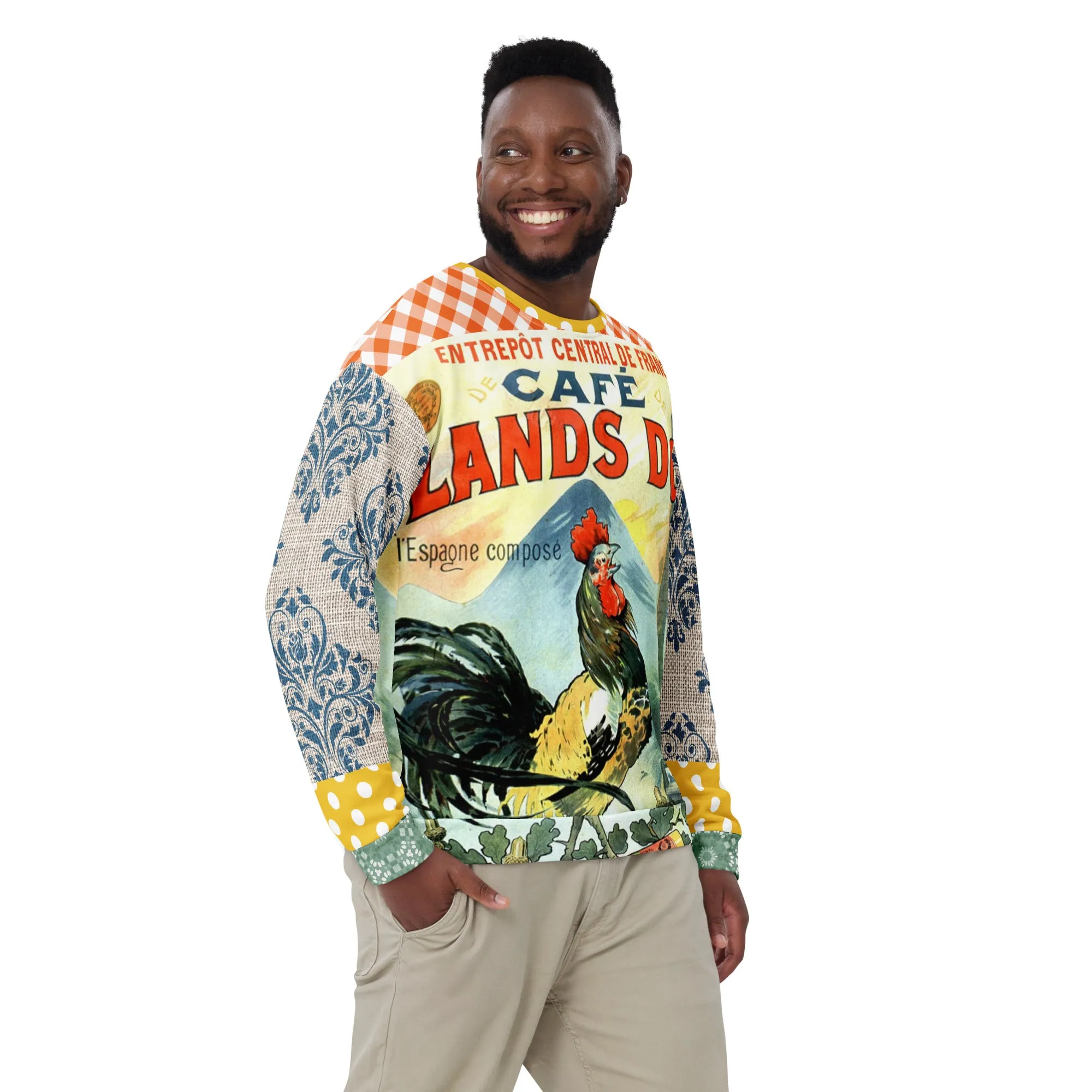 Le Gaulois Gallic French Rooster Design Sweatshirt