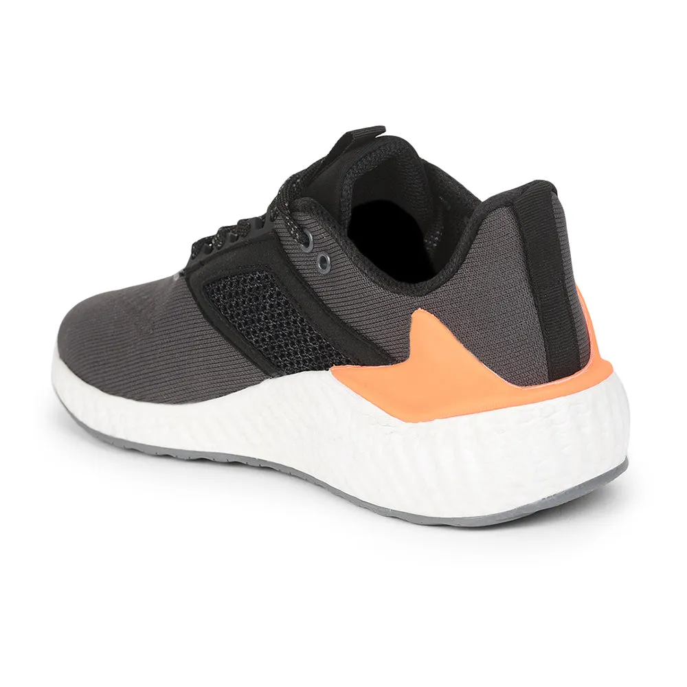 Leap7x Lacing Sports Shoes For Men (D.Grey) 701 By Liberty