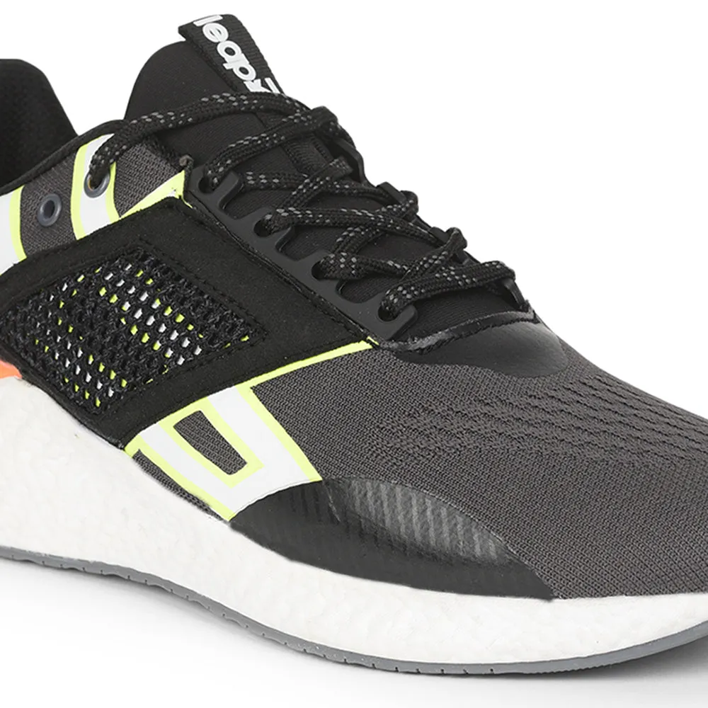 Leap7x Lacing Sports Shoes For Men (D.Grey) 701 By Liberty