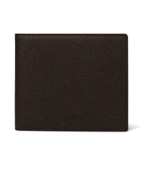 Leather Bifold Wallet Brown