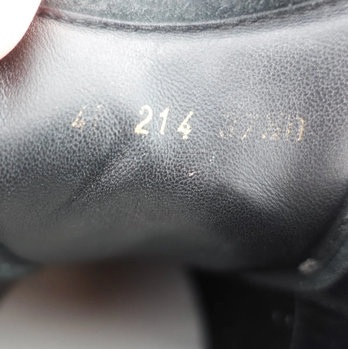 Leather exaggerated-sole sneakers RRP £460