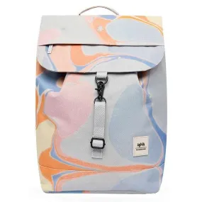 Lefrik Scout Marble Backpack - Blue/Orange/Yellow