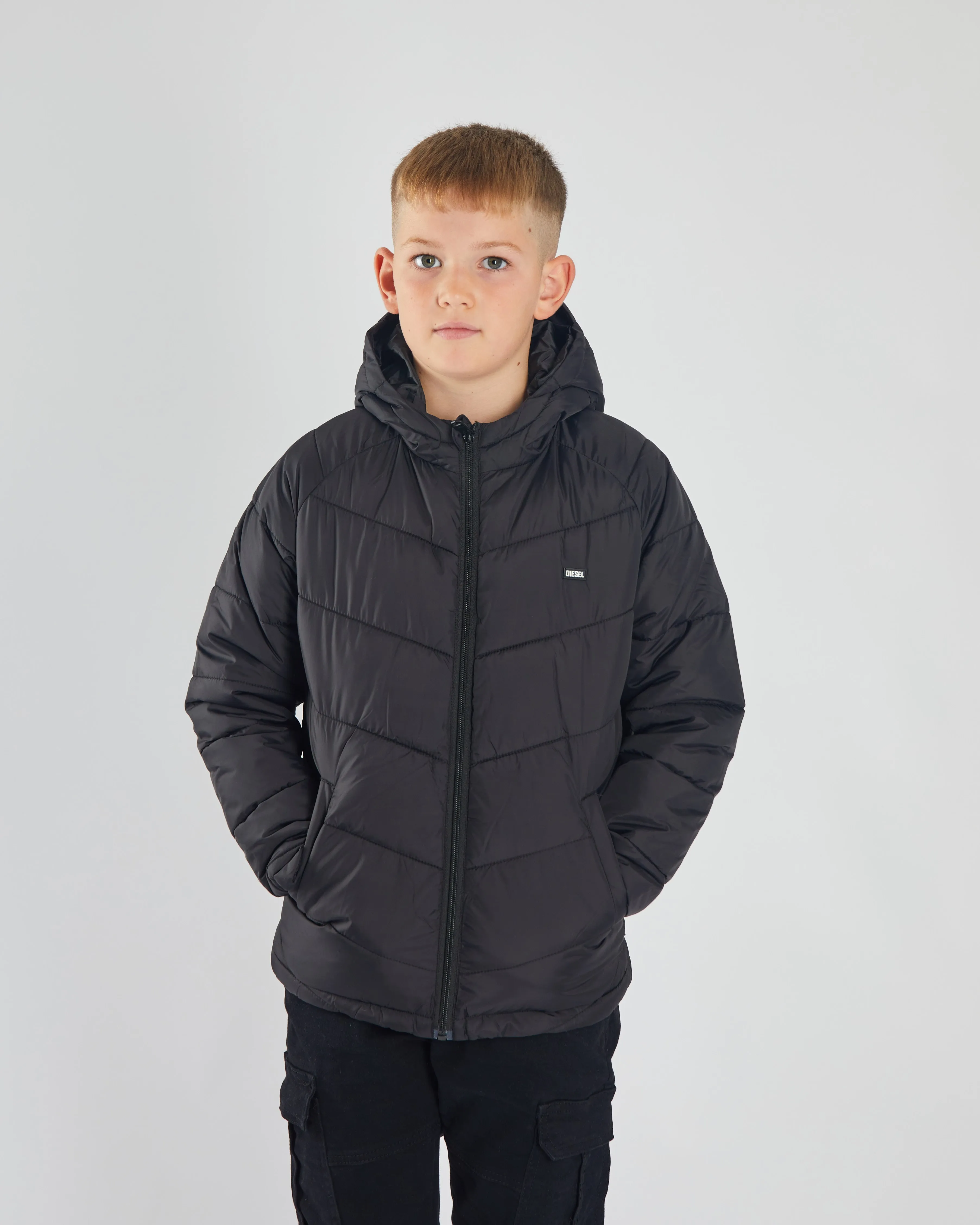 Leo Padded Jacket Black