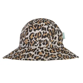 Leopard Wide Brim Sun Hat
