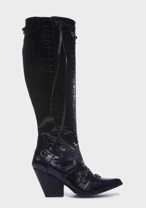 Lethal Looks Wedge Boots