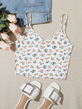 Lettuce Edge Ditsy Floral Cami Top
