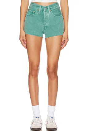 Levi 501 Original Green Short