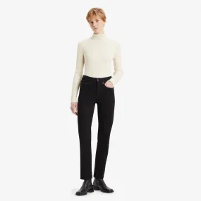 Levi's 724 High Rise Straight Jeans  30 Length in Black
