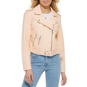 LEVI'S - Faux Leather Belted Motorcycle Jacket