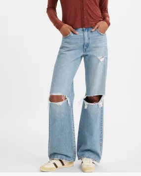 Levi's® Womens Baggy Boot Loose Bootcut Jeans - Flea Market Find