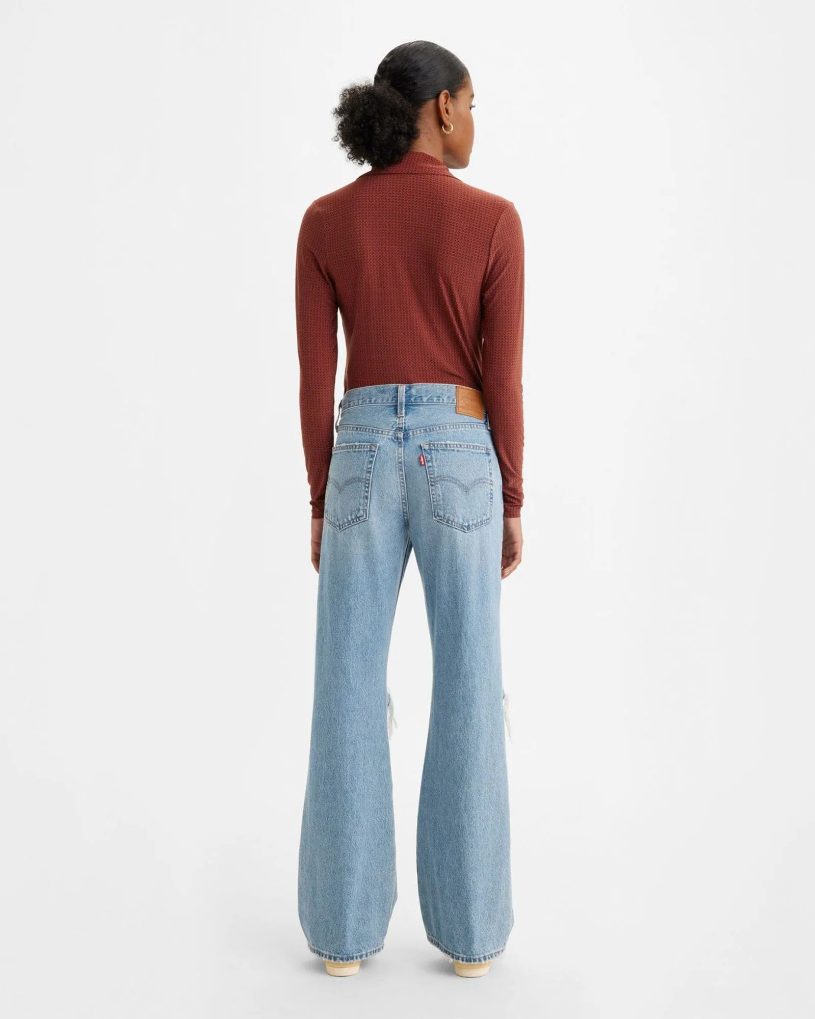 Levi's® Womens Baggy Boot Loose Bootcut Jeans - Flea Market Find