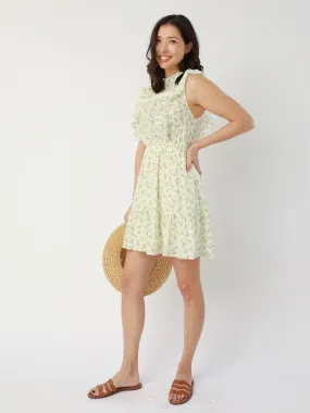 Lex Floral Dress in Ivy