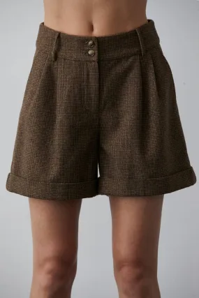 Lexie Houndstooth Shorts
