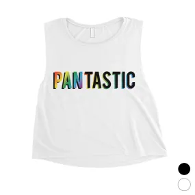 LGBT Pantastic Rainbow Womens Crop Top