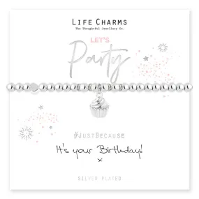 Life Charms Lets Party Bracelet