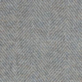 Light Blue Herringbone MWD FURN18-85 Harris Tweed