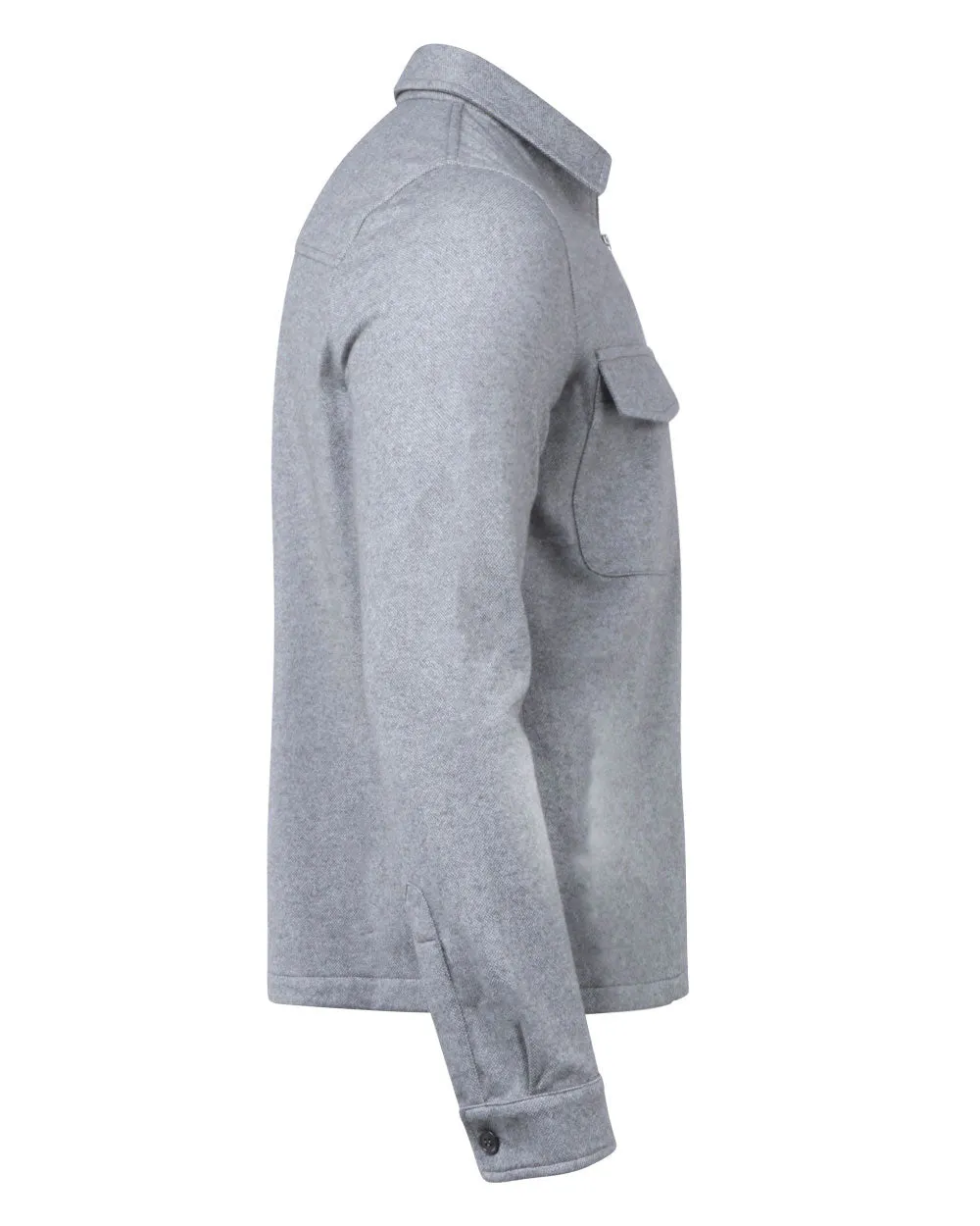 Light Grey Baseball Jacket