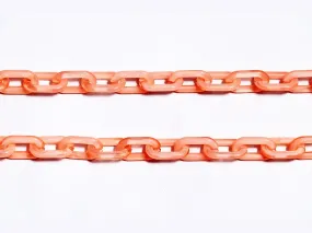 Light Red Designer Plastic Chain