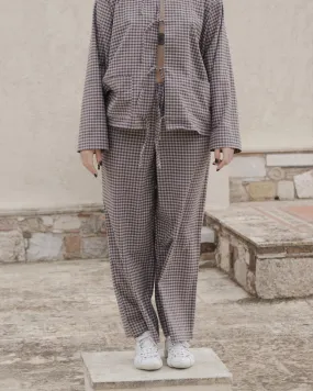 Limber Pants - Organic Cotton - Brown Grey Flannel