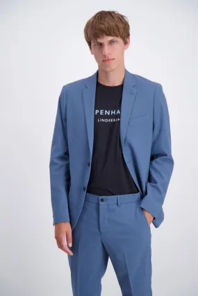 Lindbergh Plain Suit Slim Fit | Sky Blue