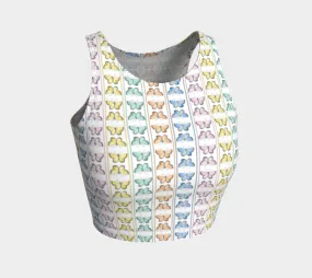 Linear Kaleidoscope Crop T?op