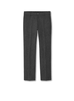 Linen Blend Easy Fit Pant (Iron)